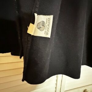 Saint James Classic Black Sweater